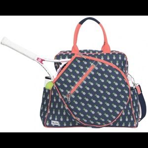 COPY - NWT Ame and Lulu Pineapple Harper Tennis Tour Bag